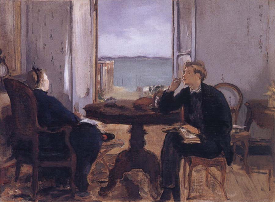 Manet-s Family at home in Arachon